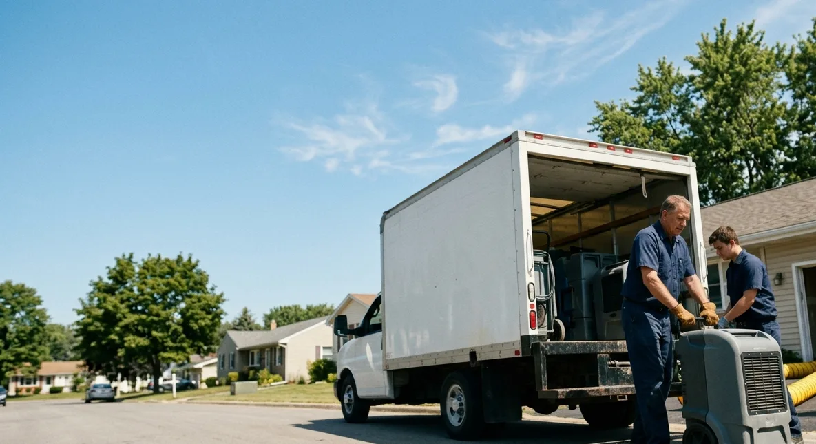 Water Damage Cleanup in Fairborn, OH near me